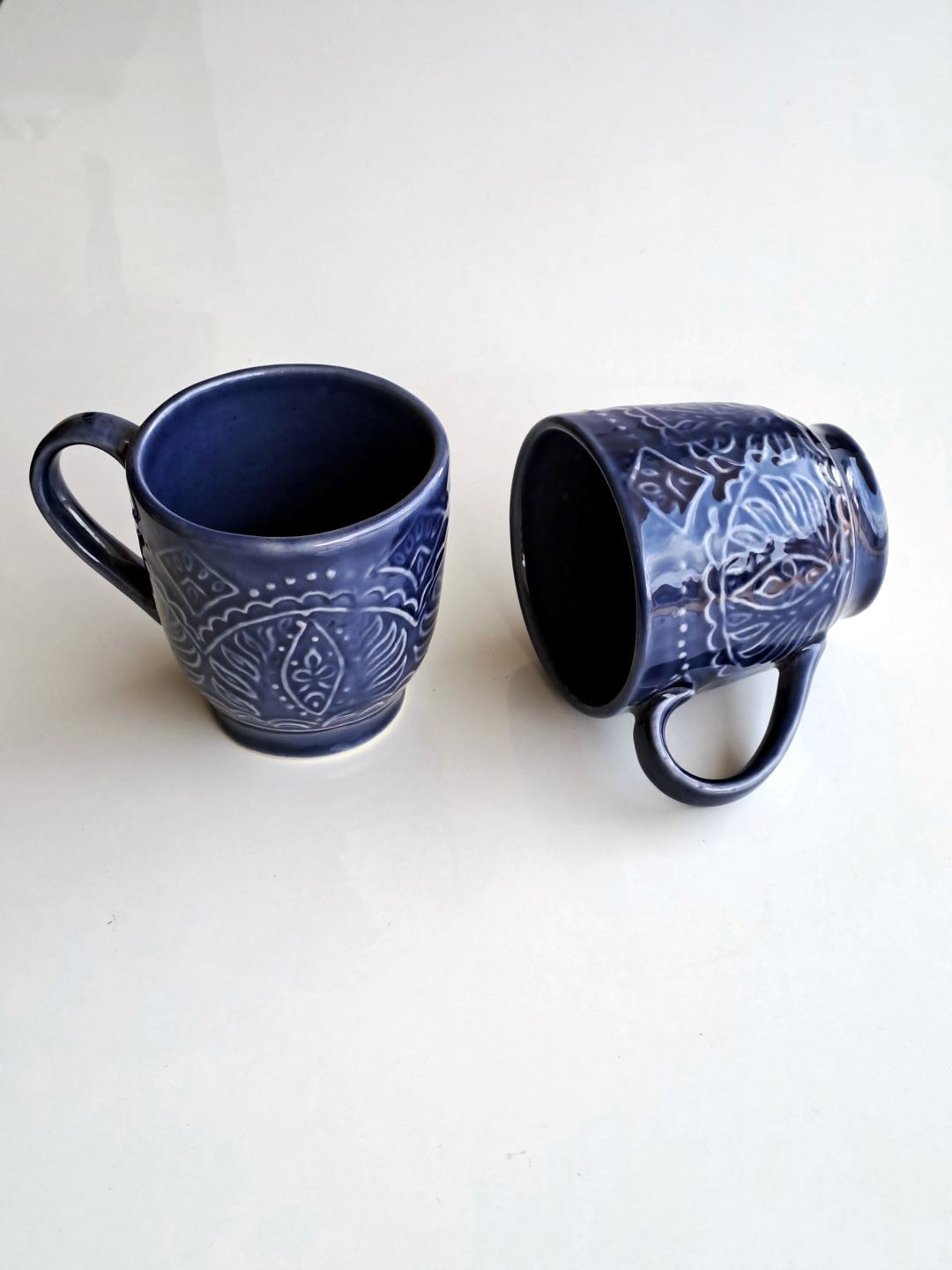 BLUE COLOUR  CUP/MUG (SET OF 2)