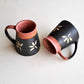 BLACK AND PINK COLOR MUG/CUP(SET OF 2)