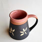 BLACK AND PINK COLOR MUG/CUP(SET OF 2)