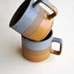 BROWN AND BLUE COLOR MUG/CUP(SET OF 2)