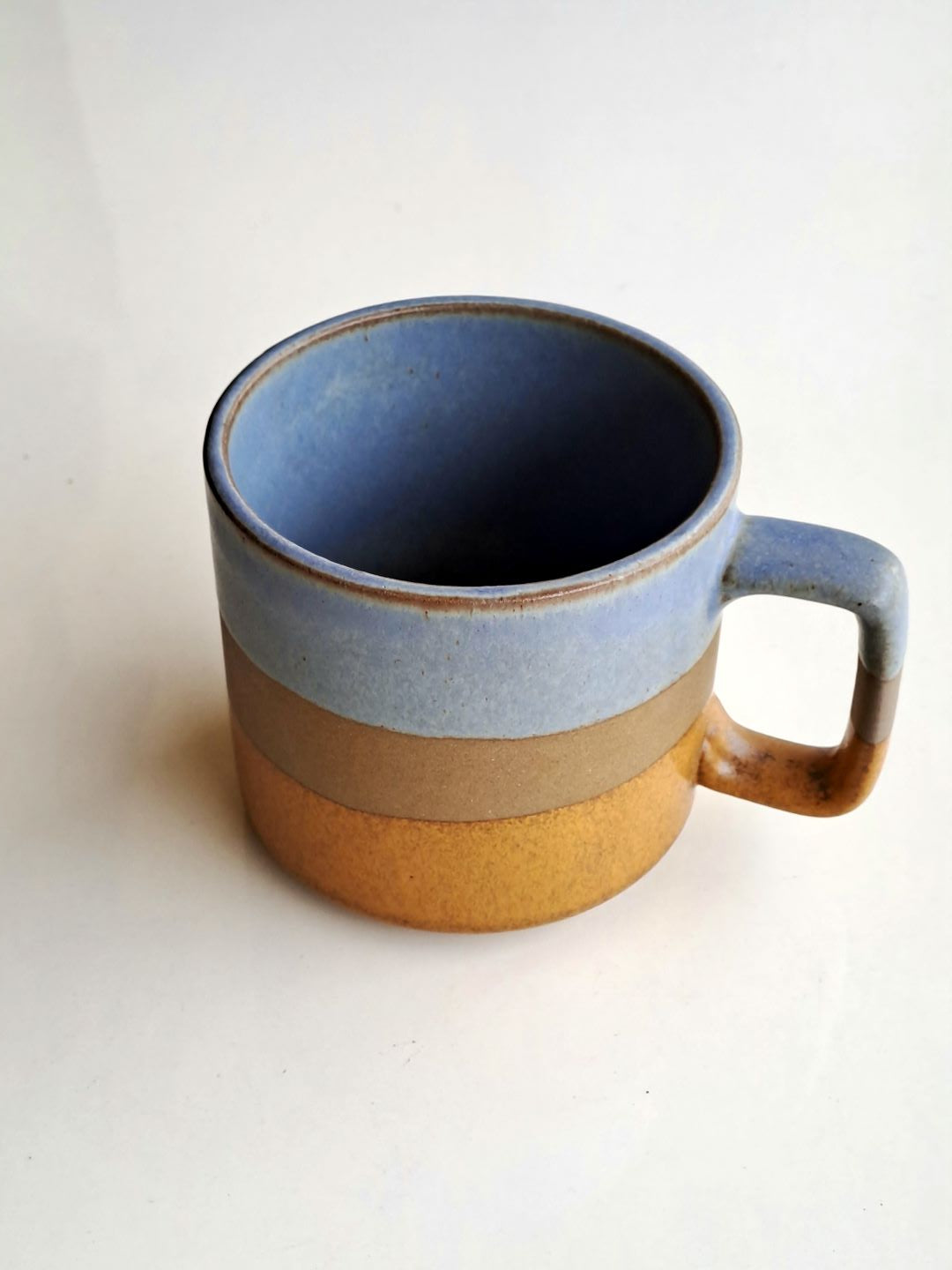 BROWN AND BLUE COLOR MUG/CUP(SET OF 2)