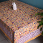 6 SEATER HAND BLOCK PRINT TABLE CLOTH