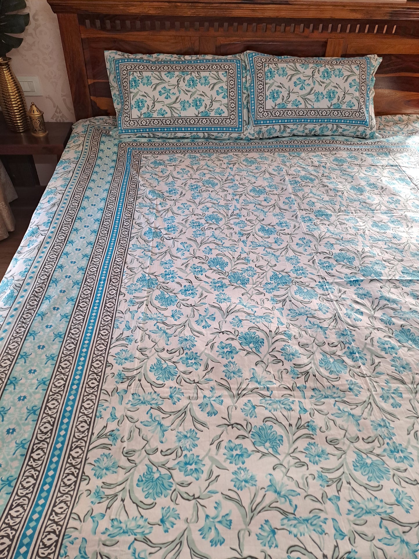 PRINTED DOUBLE BEDSHEET