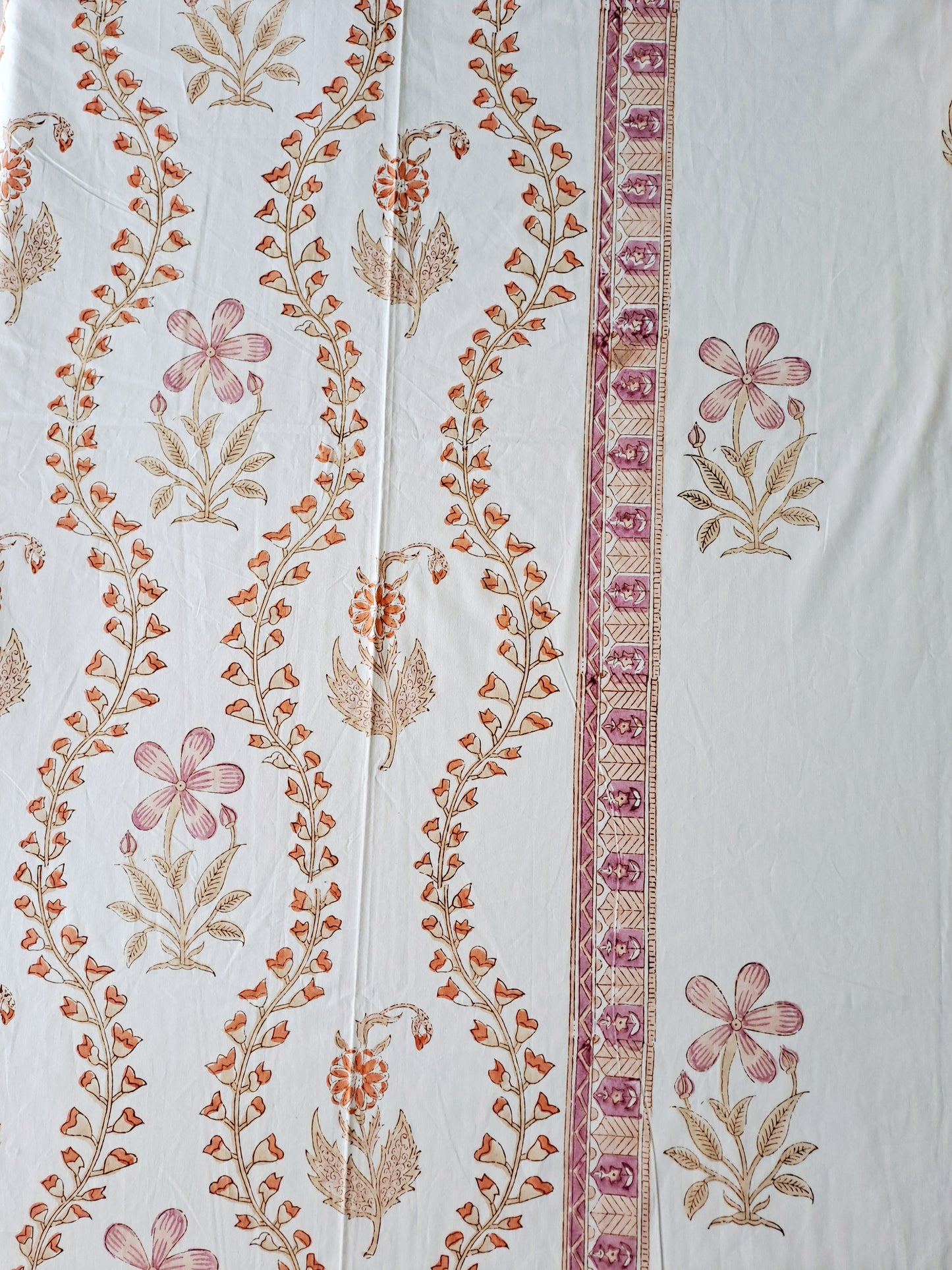 HANDBLOCK PRINT BEDSHEET