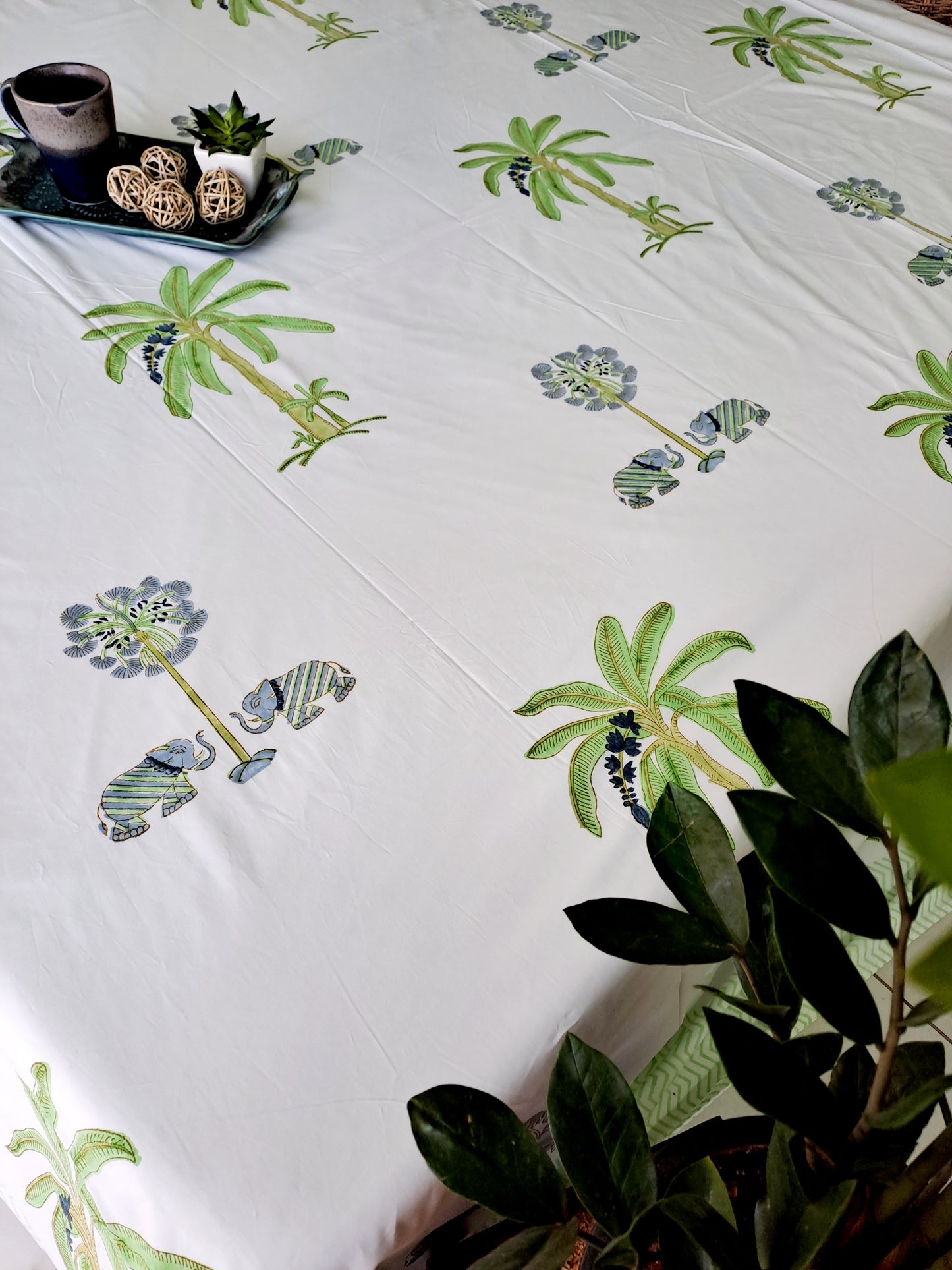 HANDBLOCK PRINT BEDSHEET