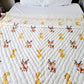 HANDBLOCK PRINTED REVERSIBLE COTTON KIDS (SINGLE) QUILT