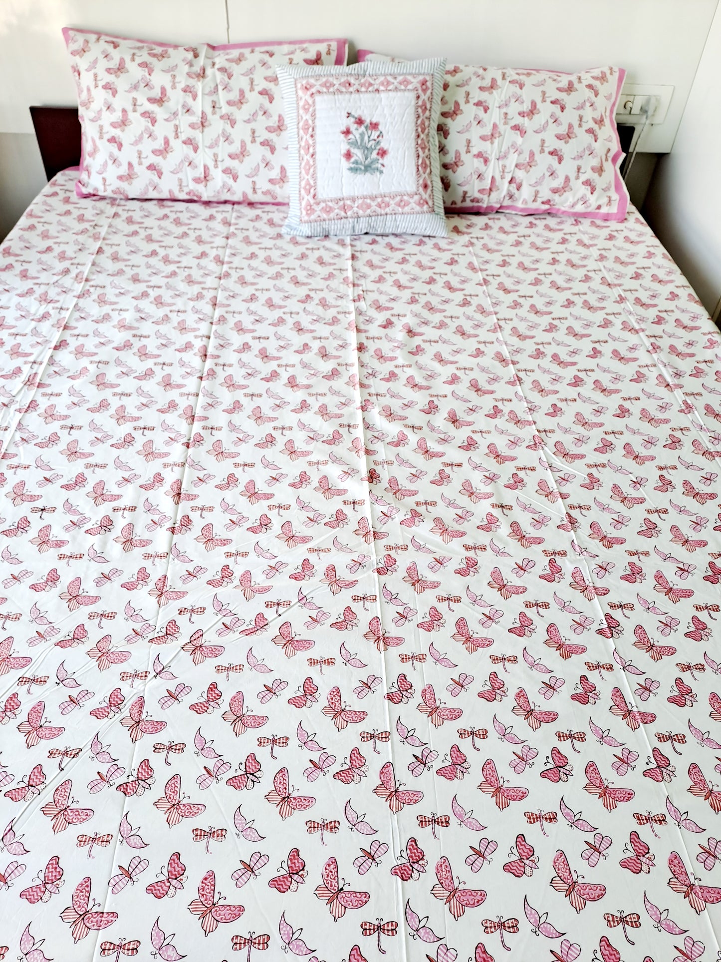 HANDBLOCK PRINT BEDSHEET