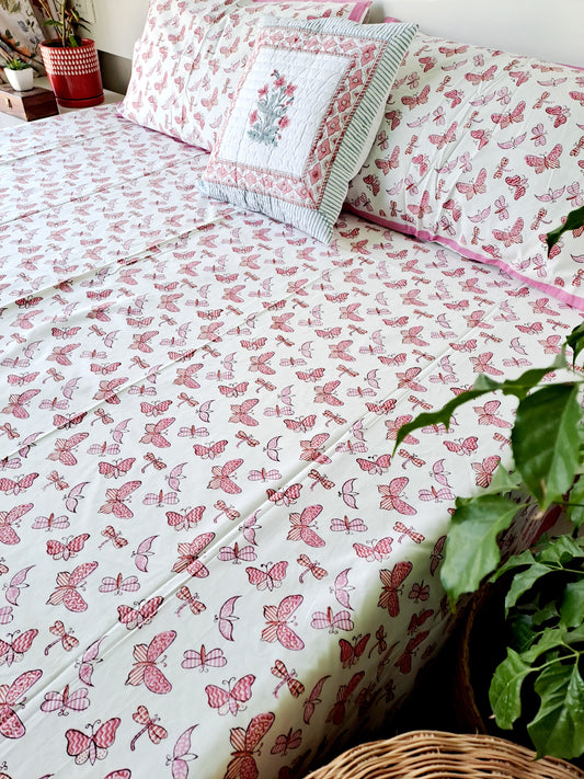 HANDBLOCK PRINT BEDSHEET