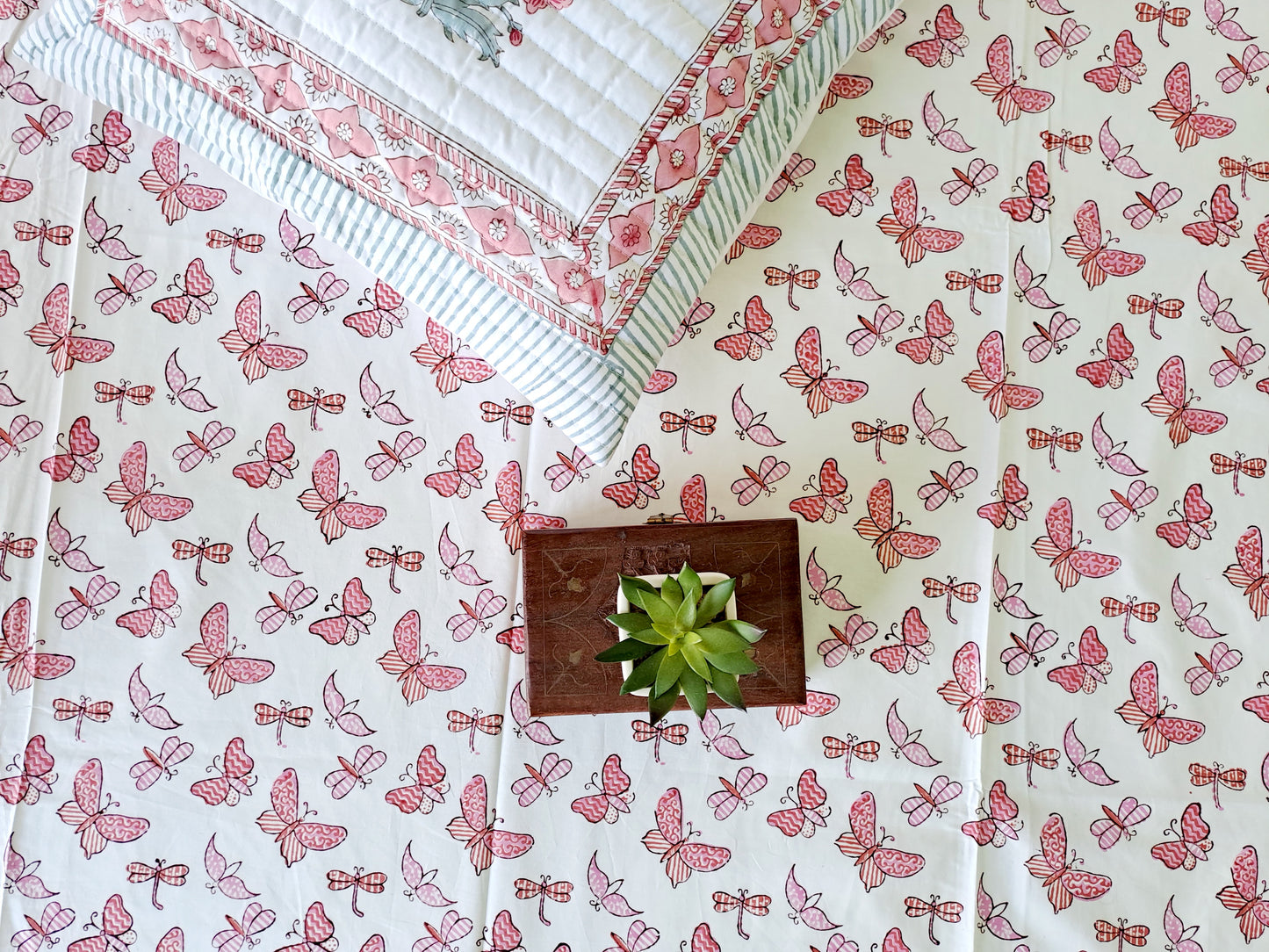 HANDBLOCK PRINT BEDSHEET