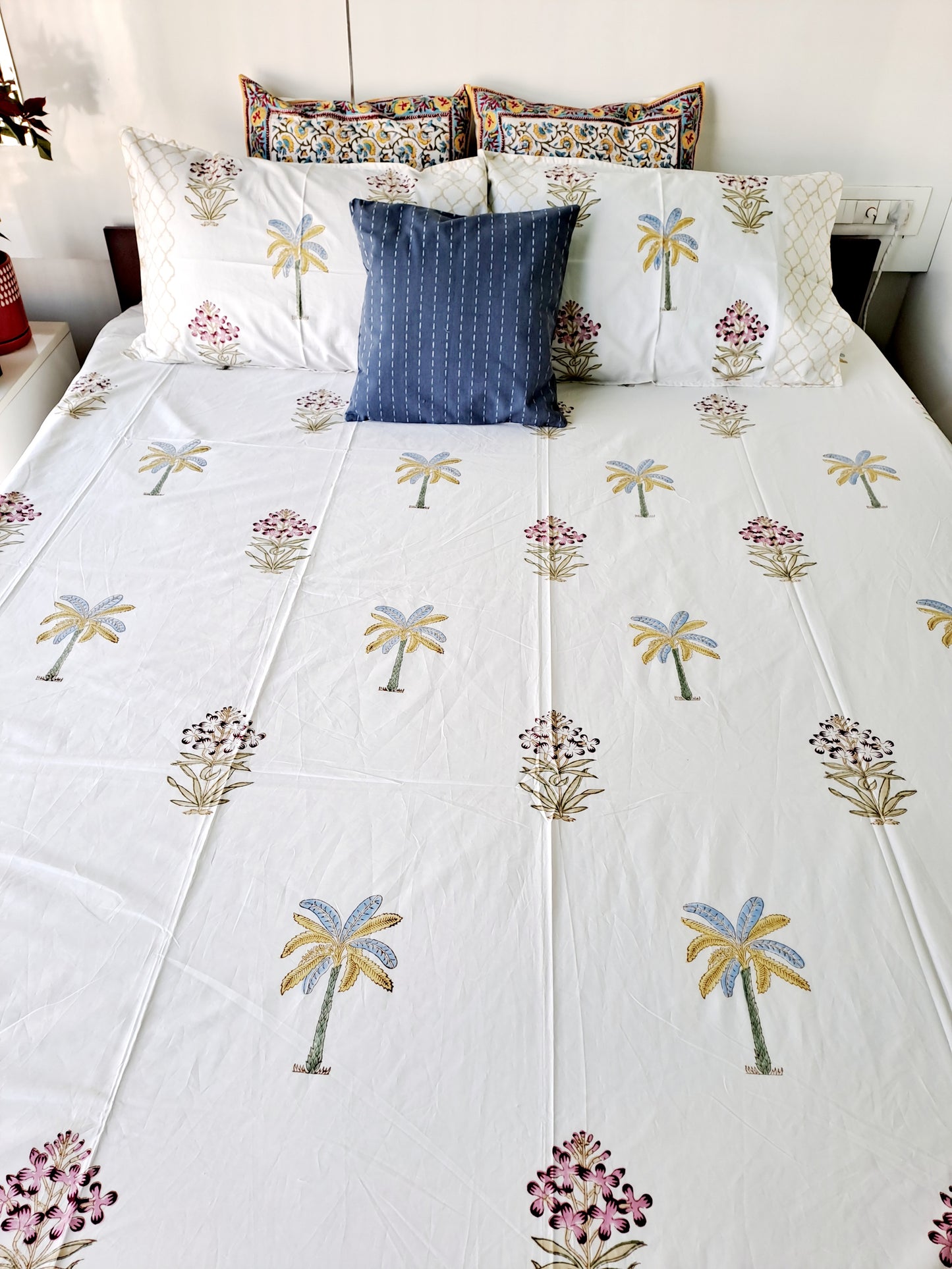 HANDBLOCK PRINT BEDSHEET