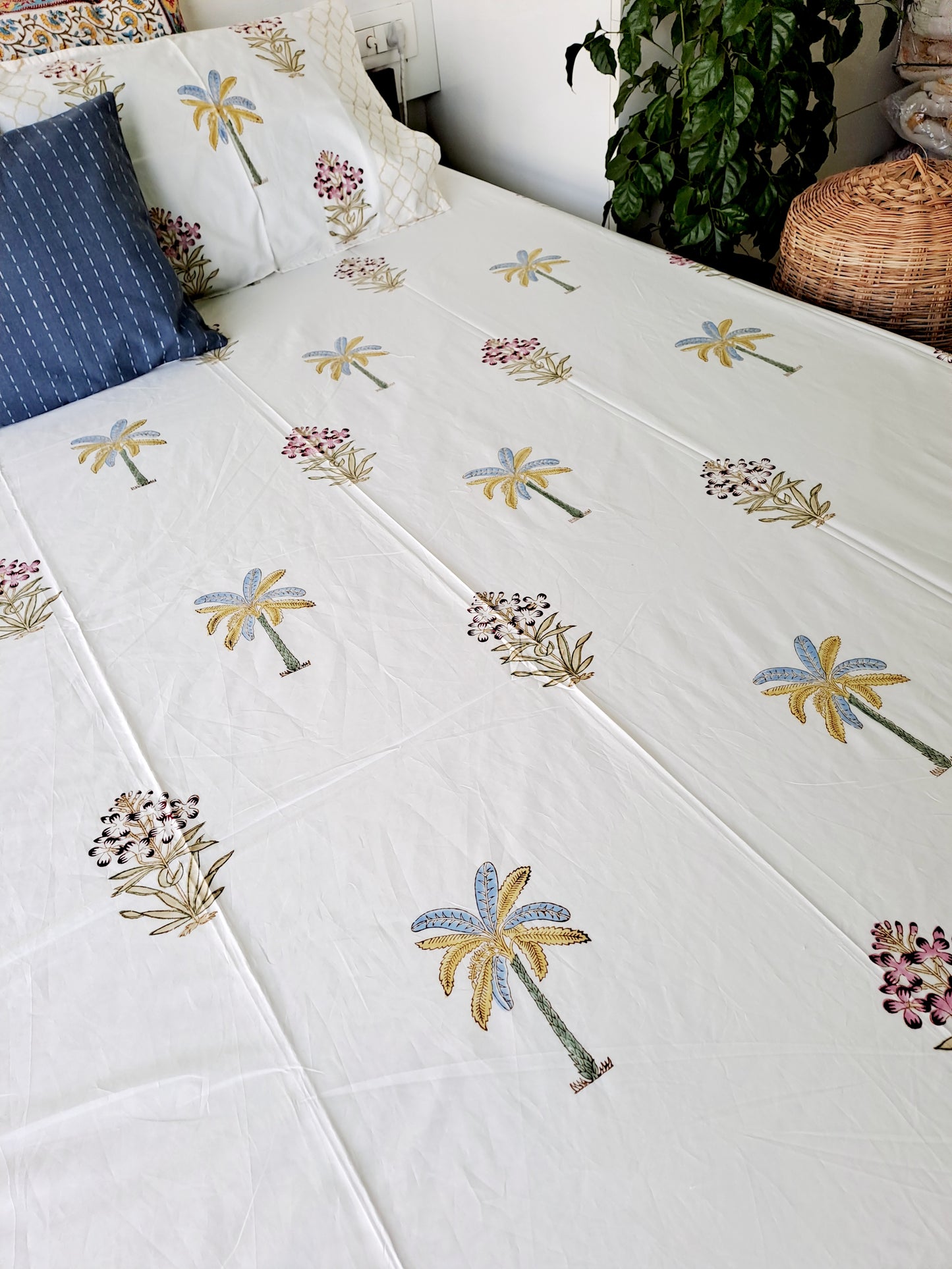 HANDBLOCK PRINT BEDSHEET