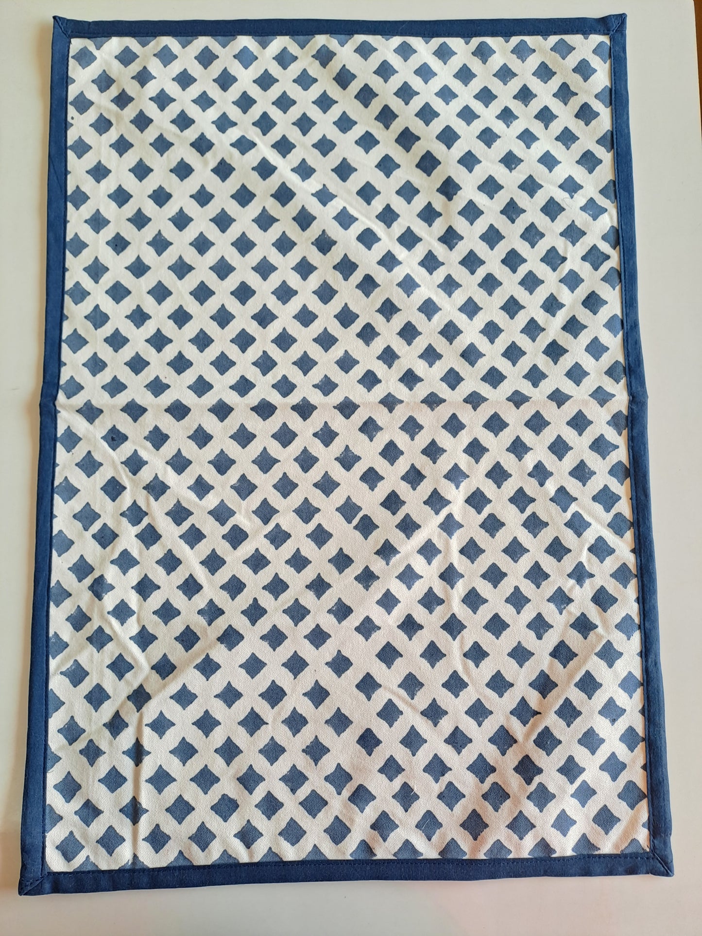 HANDBLOCK PRINT PLACEMAT AND NAPKIN SET