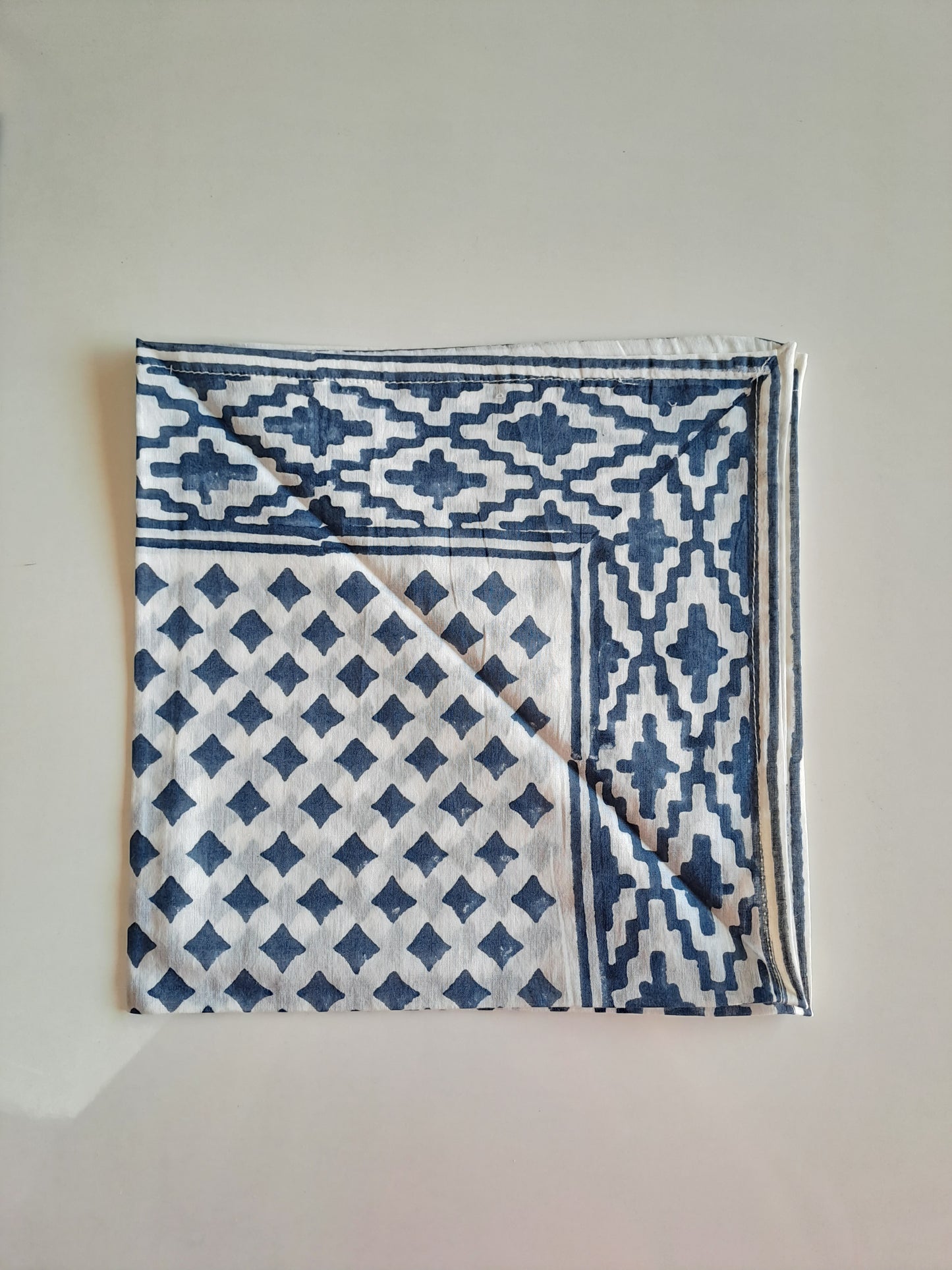 HANDBLOCK PRINT PLACEMAT AND NAPKIN SET