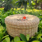 KAUNA GRASS COVERED BASKET / ORGANIZER