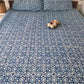 HANDBLOCK PRINT KING SIZE BEDSHEET