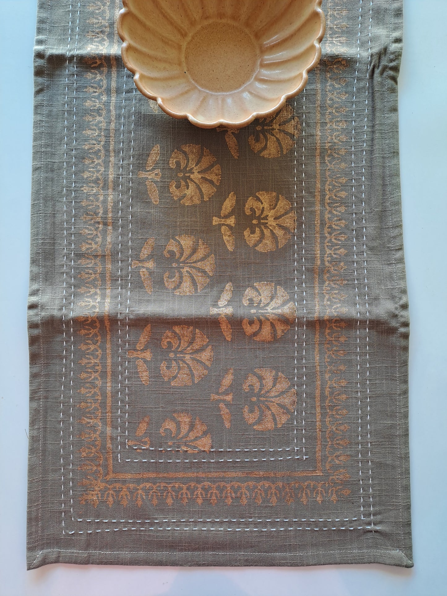 HANDBLOCK PRINT TABLE RUNNER