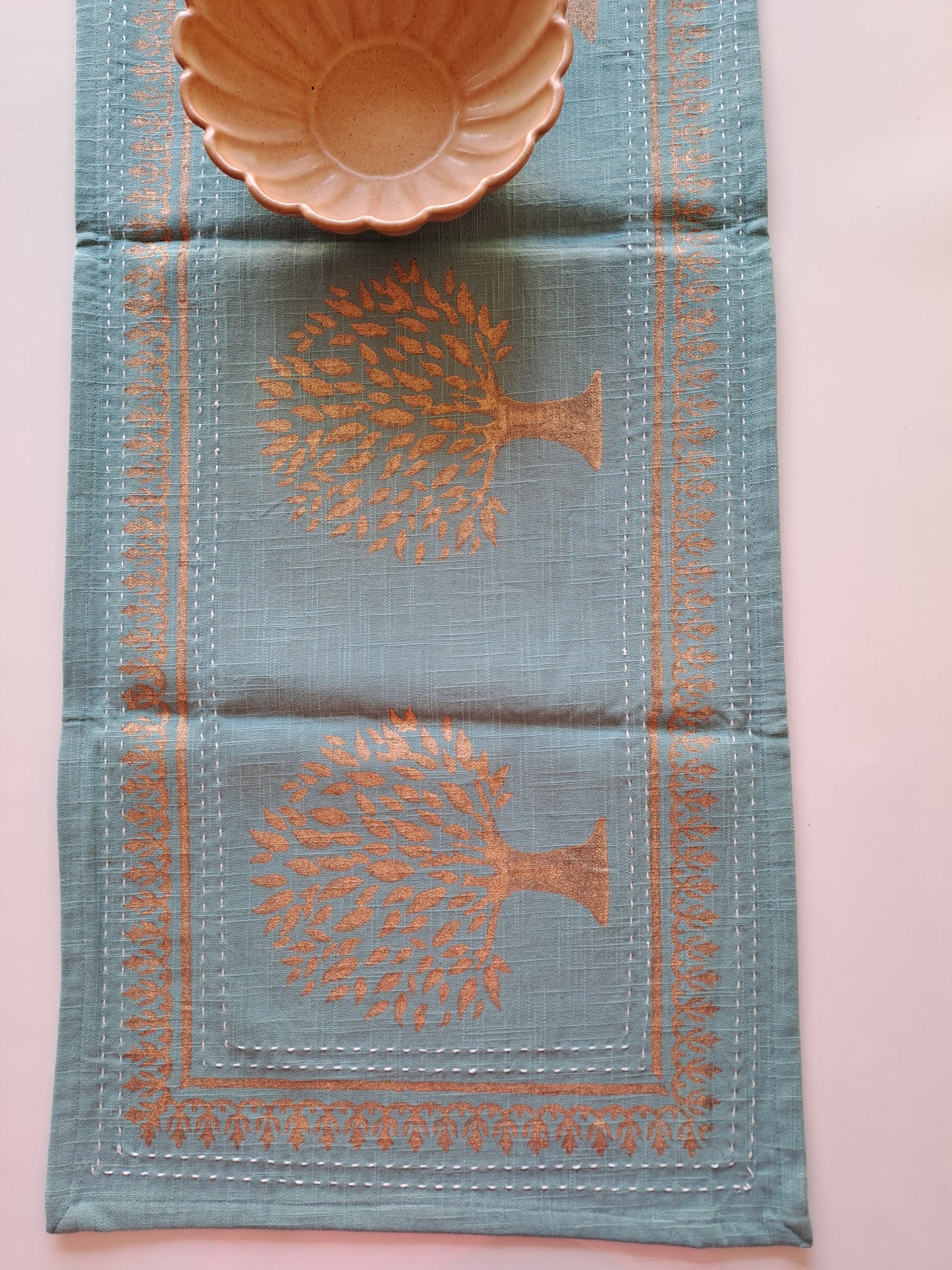 HANDBLOCK PRINT TABLE RUNNER