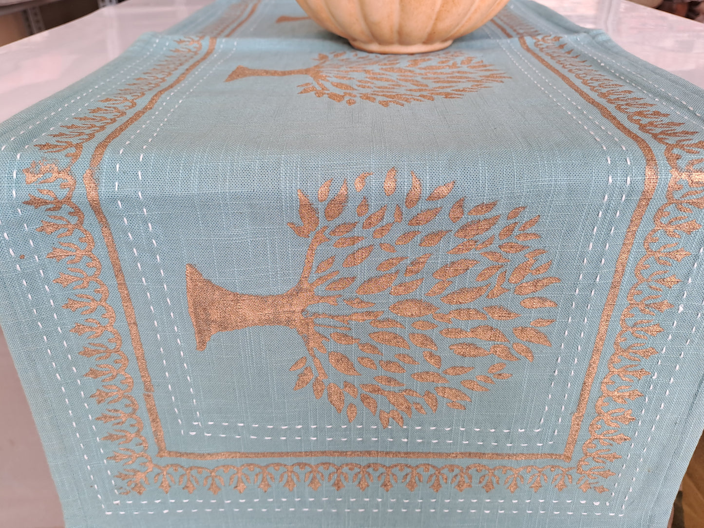 HANDBLOCK PRINT TABLE RUNNER