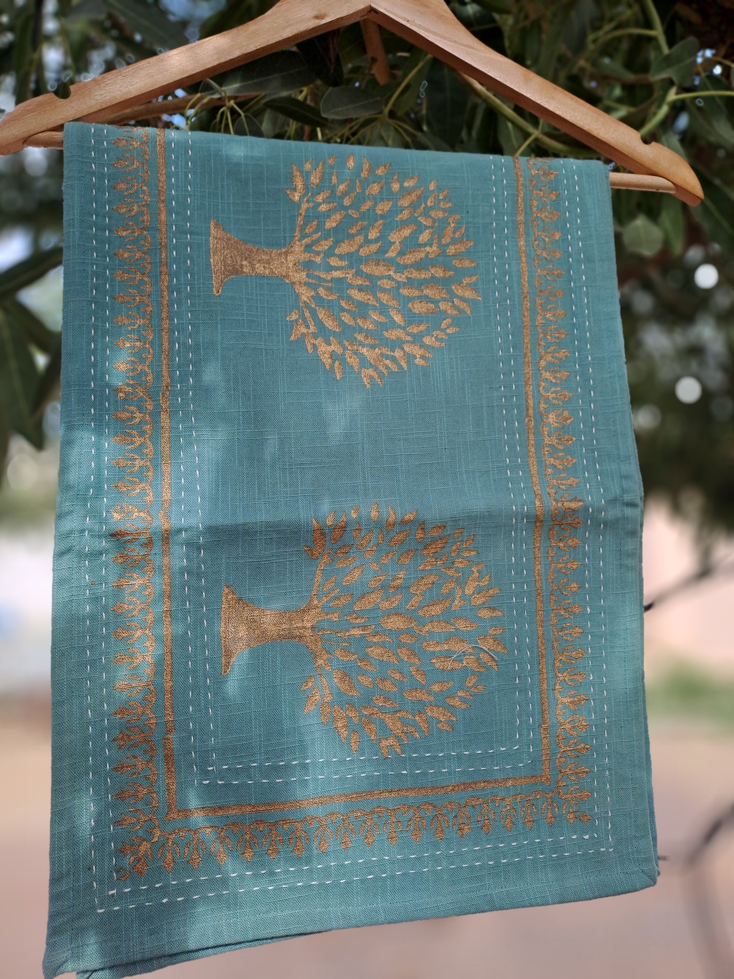 HANDBLOCK PRINT TABLE RUNNER