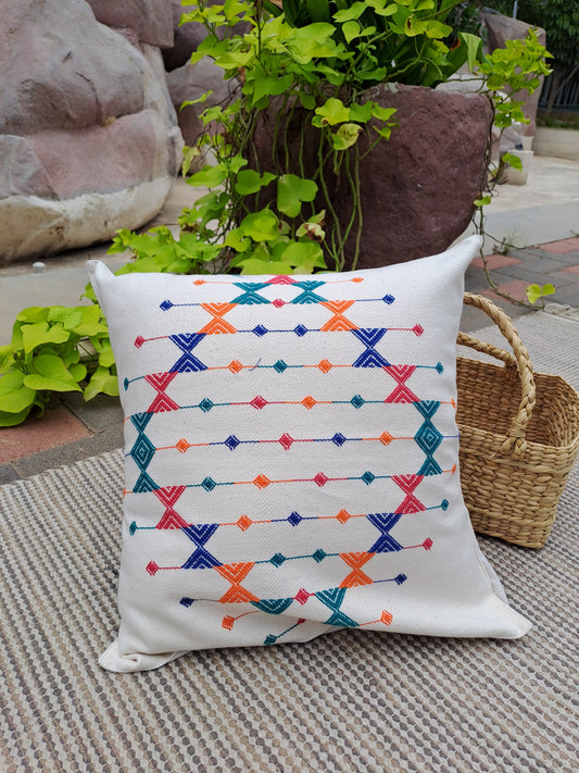 HANDLOOM COTTON CUSHION COVER