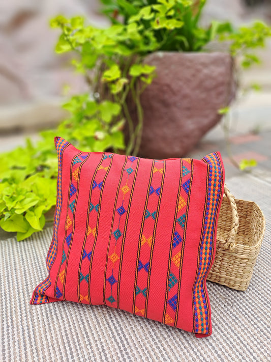 HANDLOOM COTTON CUSHION COVER