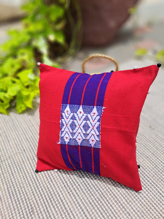 HANDLOOM COTTON CUSHION COVER