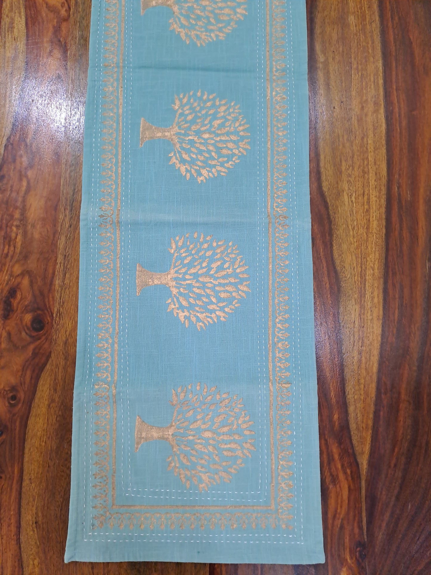 HANDBLOCK PRINT TABLE RUNNER