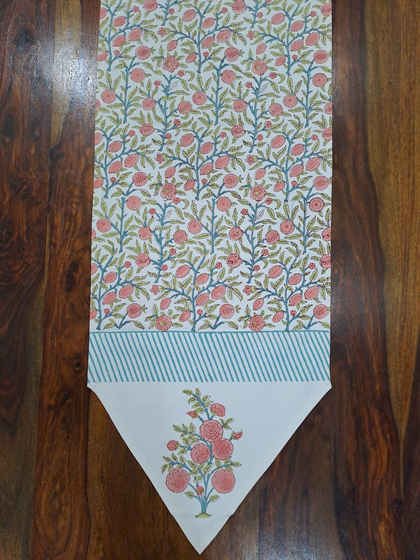 HANDBLOCK PRINT TABLE RUNNER