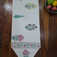 HANDBLOCK PRINT TABLE RUNNER