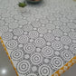 8 SEATER HAND BLOCK PRINT TABLE CLOTH