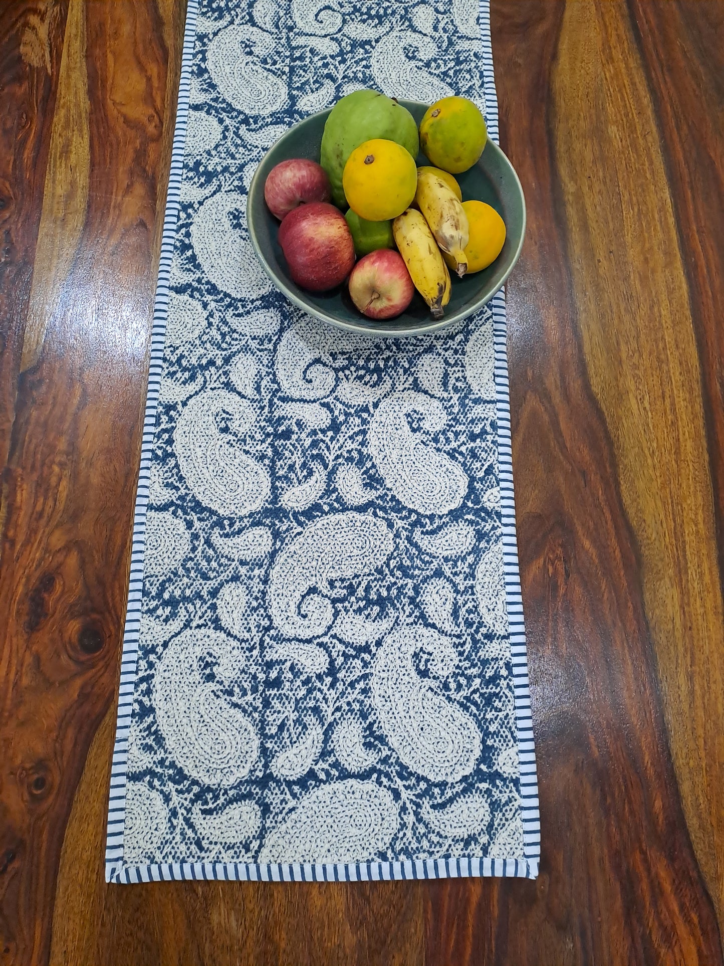 HANDBLOCK PRINT TABLE RUNNER