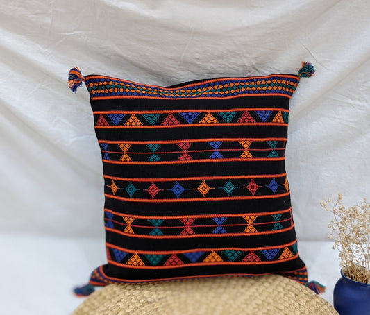 HANDLOOM COTTON CUSHION COVER