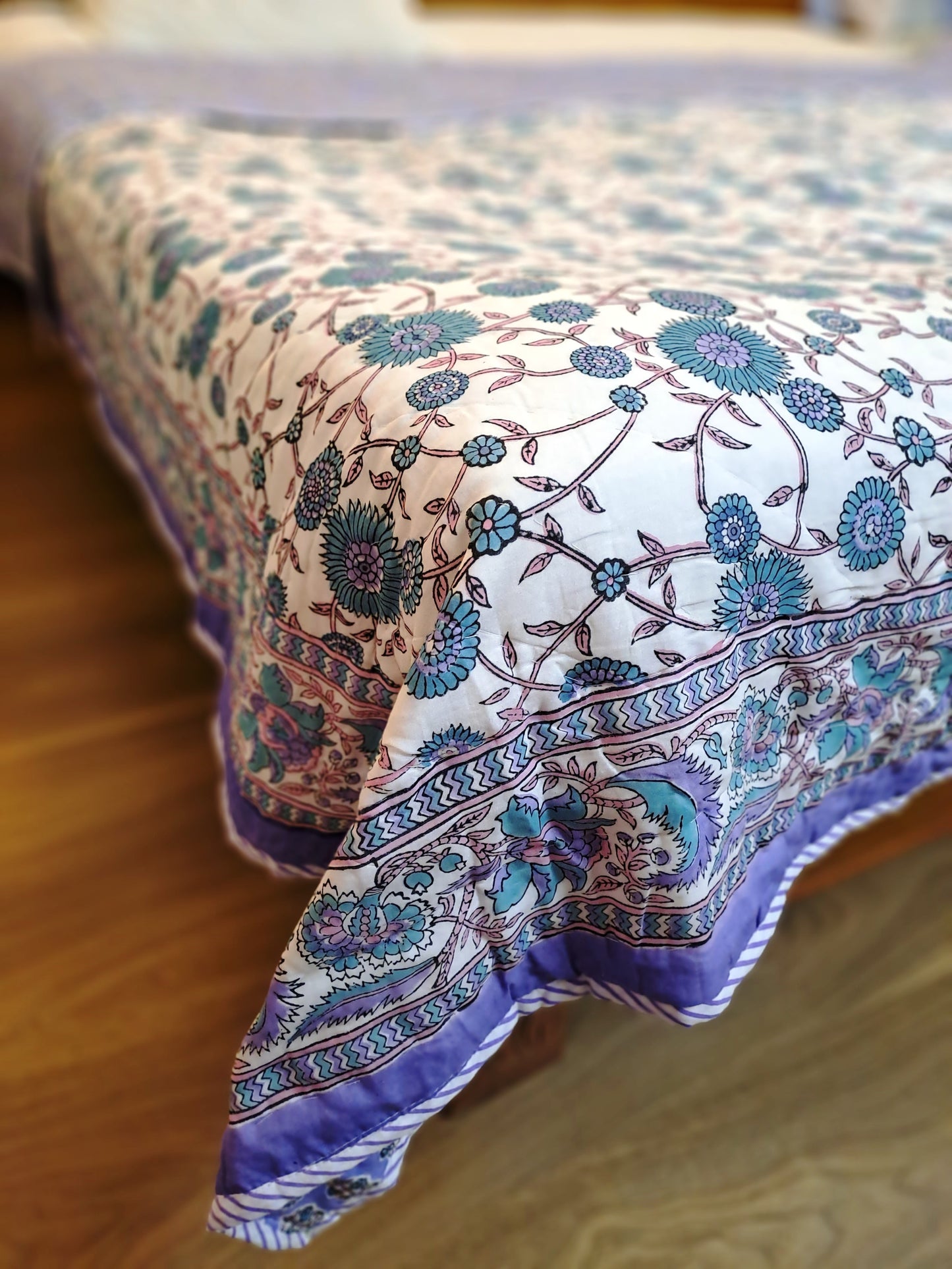 PREMIUM QUALITY HAND BLOCK PRINT DOUBLE QUILT