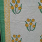 HANDBLOCK PRINTED REVERSIBLE COTTON KIDS (SINGLE) QUILT