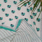 HANDBLOCK PRINTED REVERSIBLE COTTON KIDS (SINGLE) QUILT