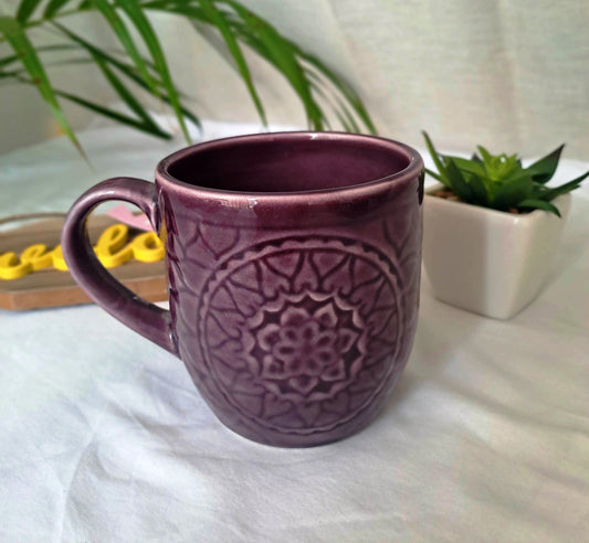 PURPLE COLOR MUG/CUP( Set of 2)