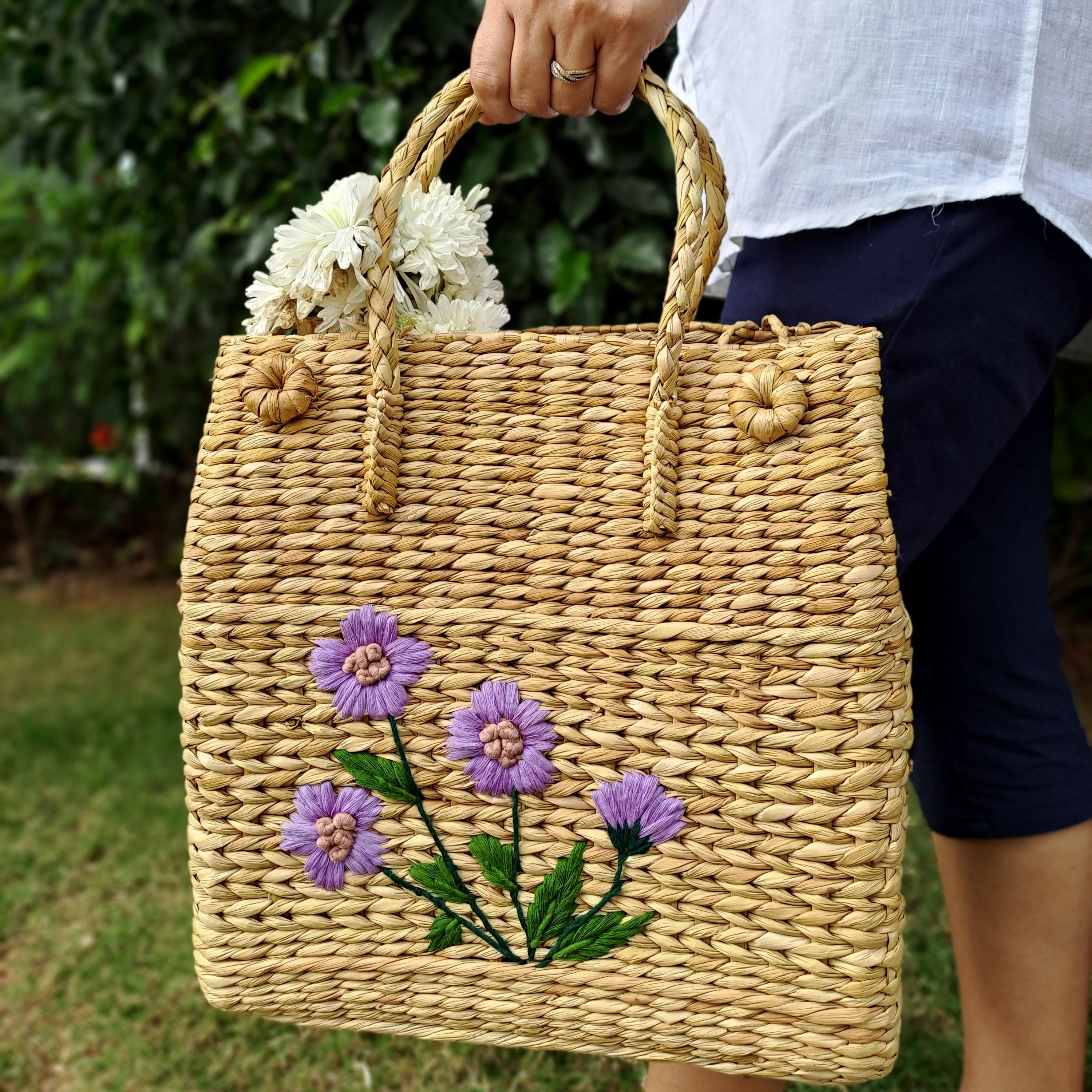 Handmade Kauna Grass Bag | Tredy Foods