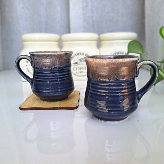 BLUE COLOUR SMALL CUP(Set of two )