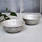 WHITE COLOUR CERAMIC BOWLS (SET OF 2)