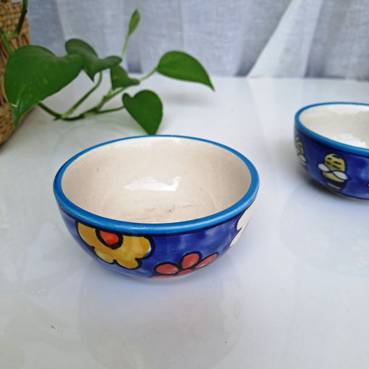 CERAMIC NUTS BOWL (SET OF 2)