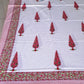 100%  COTTON HAND BLOCK PRINT DOUBLE BEDSHEET