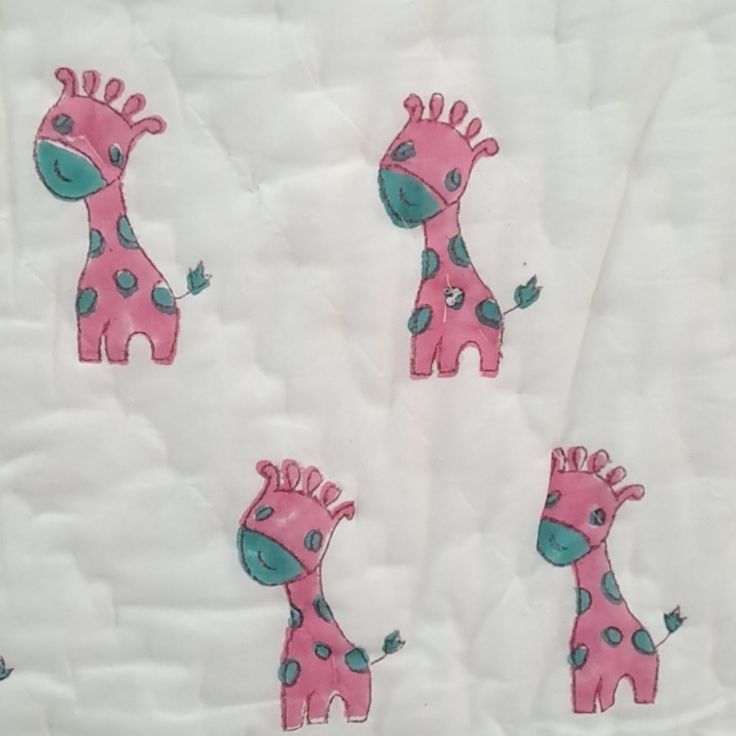 PREMIUM QUALITY HAND BLOCK PRINT BABY QUILT