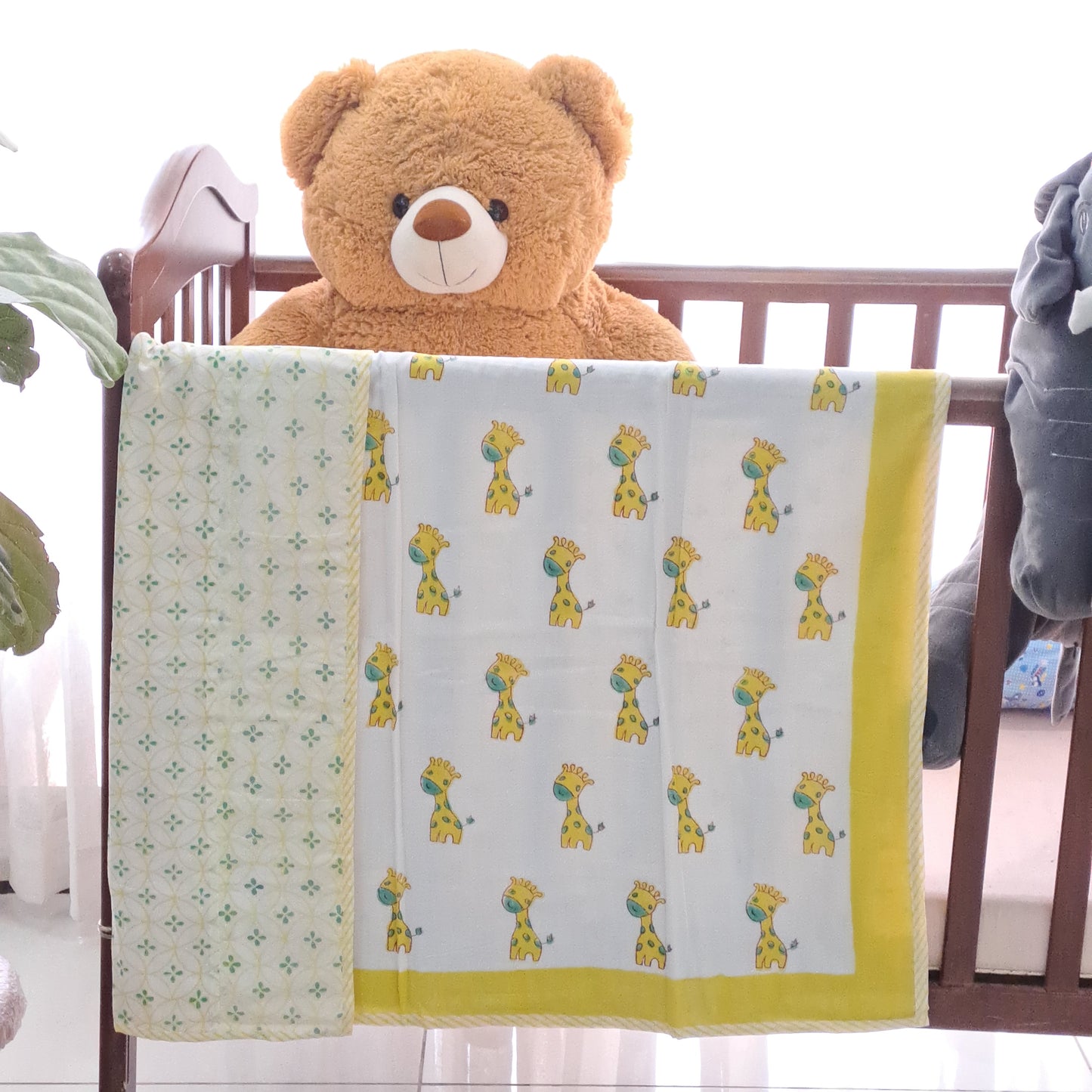 PREMIUM QUALITY HAND BLOCK PRINT BABY QUILT