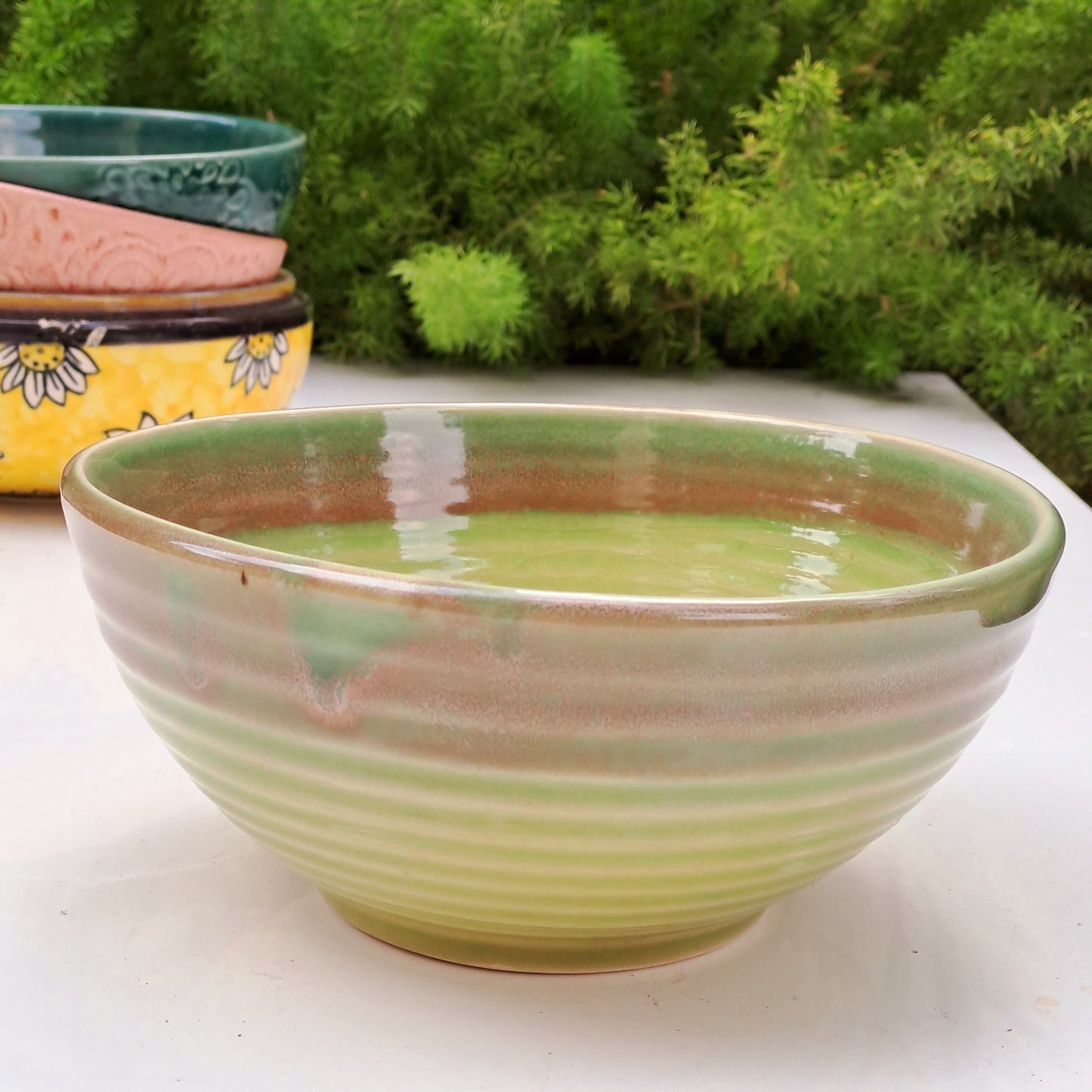 CERAMIC SERVING BOWL