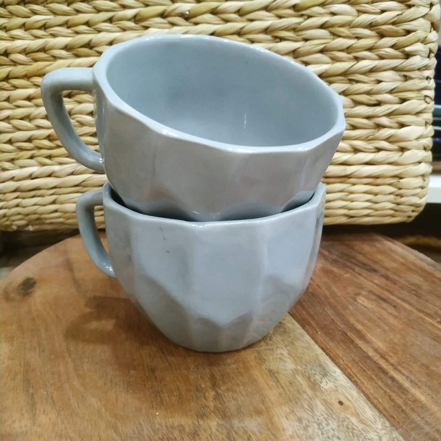 GREY COLOR MUG/CUP (SET OF 2)